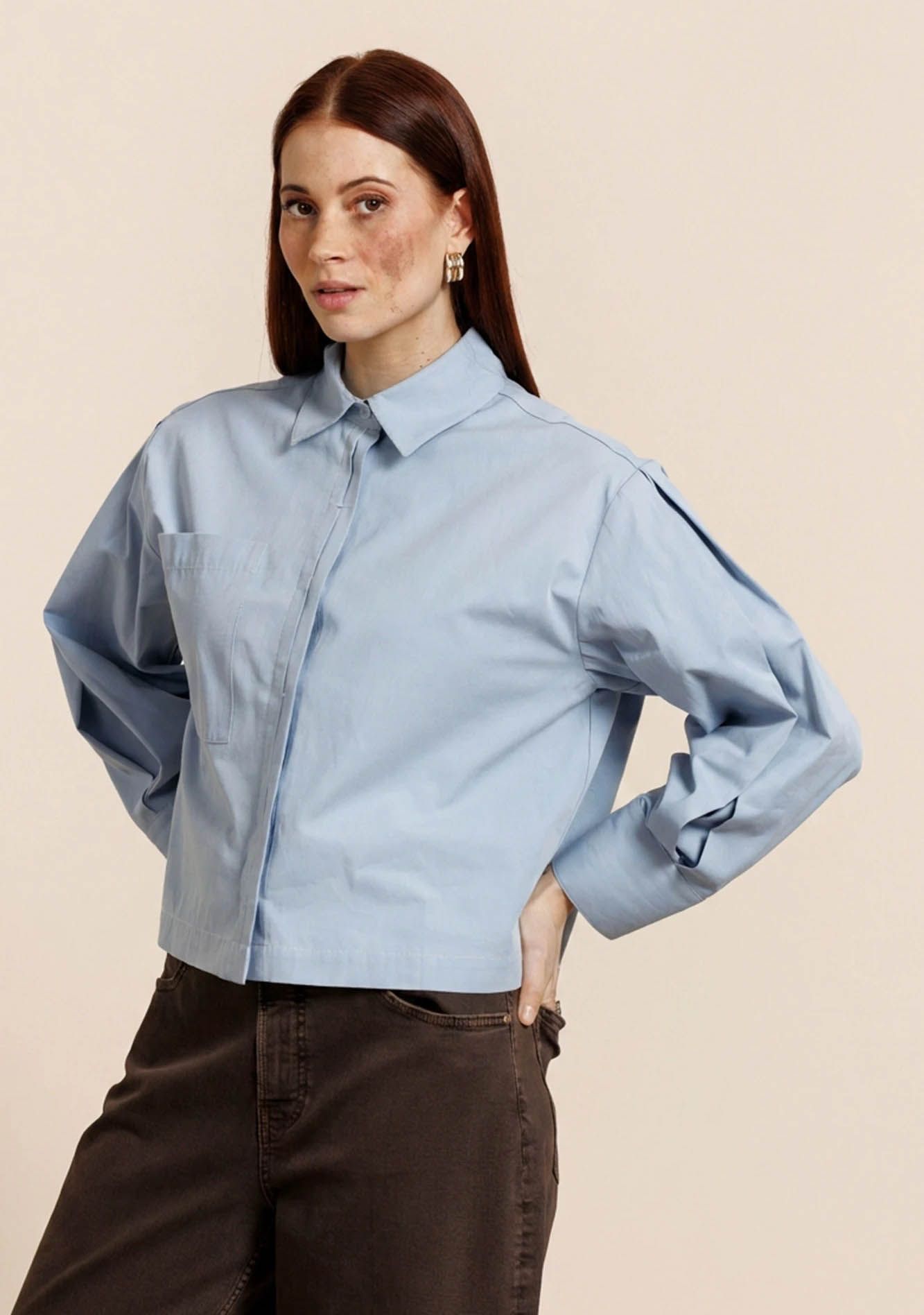 STUDIO ANNELOES - BLOUSE - Blauw