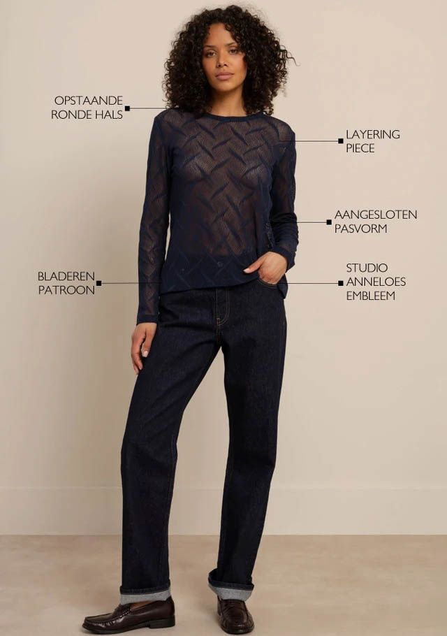 STUDIO ANNELOES - SHIRT - Blauw