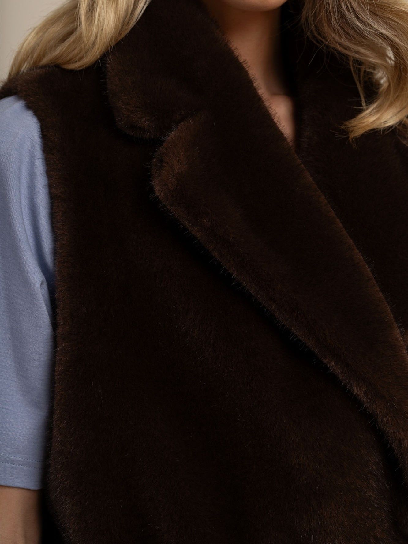 STUDIO ANNELOES - GILET - Bruin