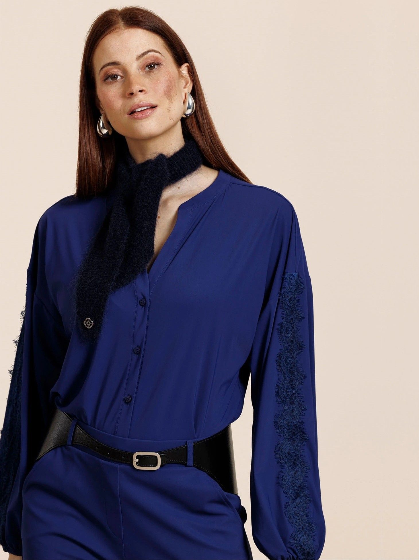 STUDIO ANNELOES - BLOUSE - Blauw