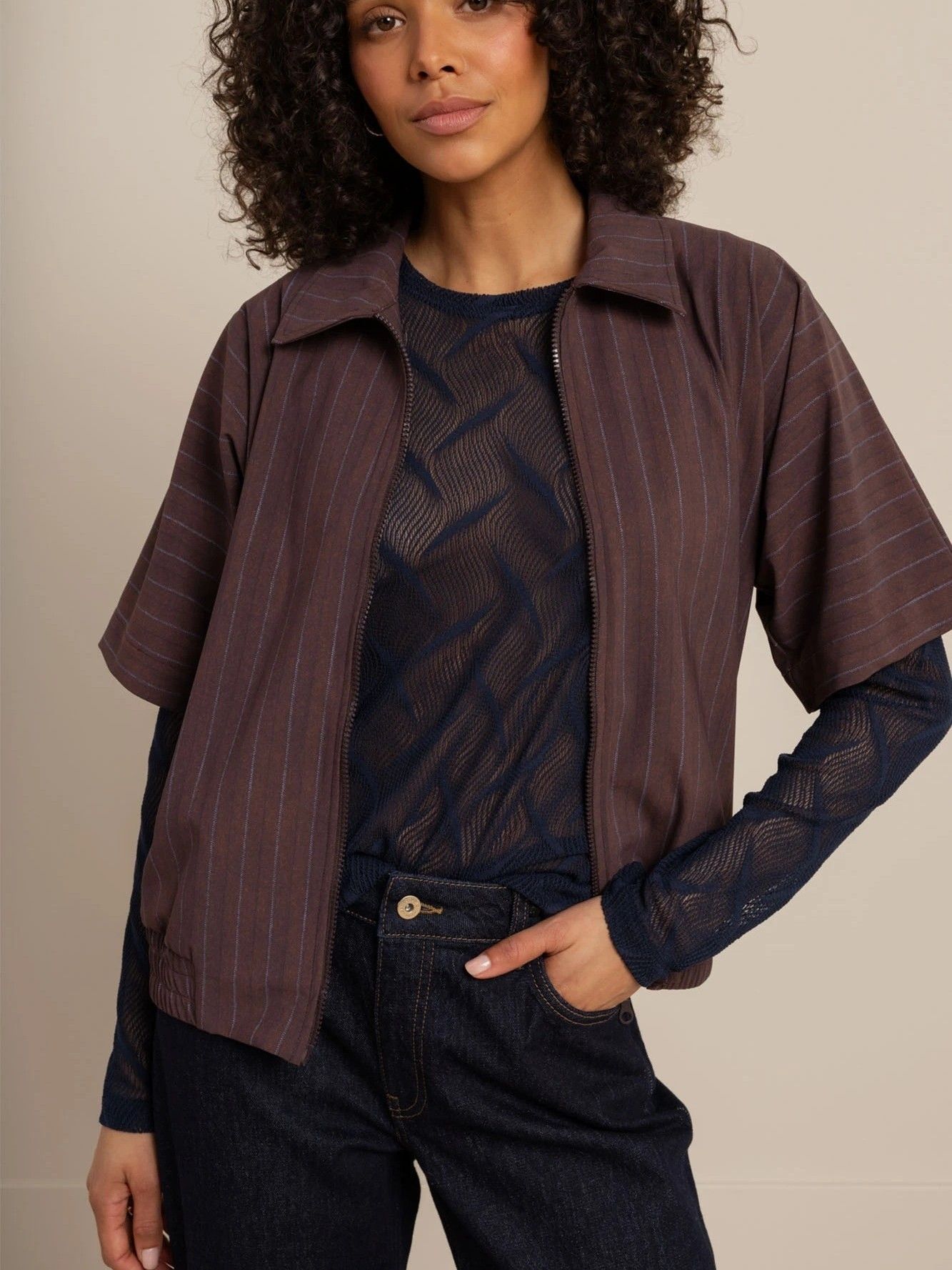 STUDIO ANNELOES - BLAZER - Bruin