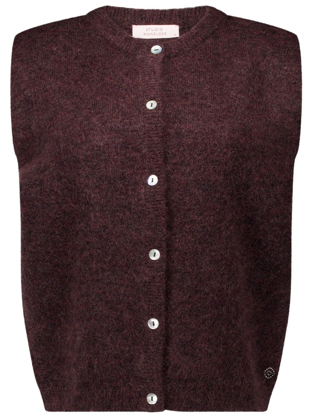 STUDIO ANNELOES - VEST - Bruin
