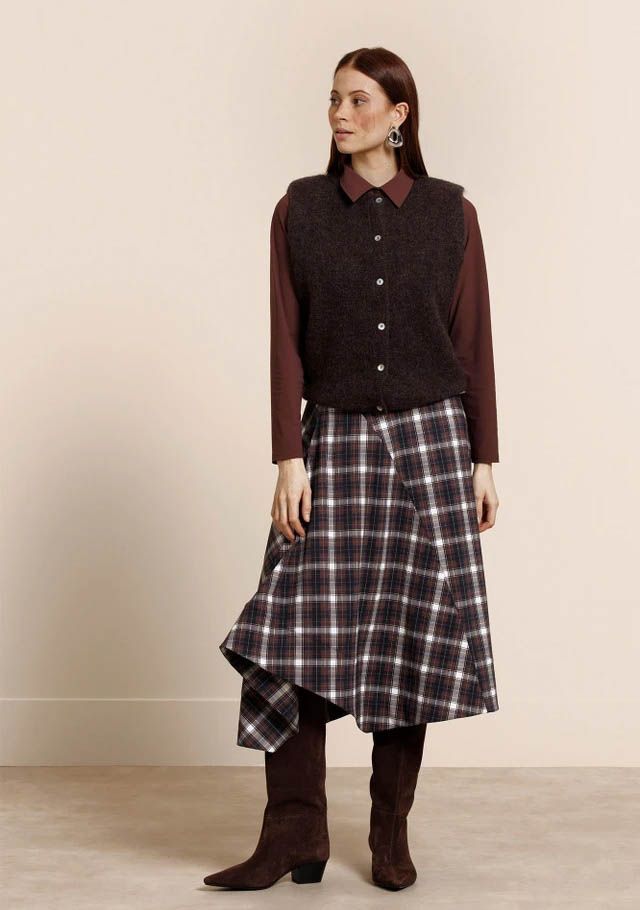 STUDIO ANNELOES - VEST - Bruin