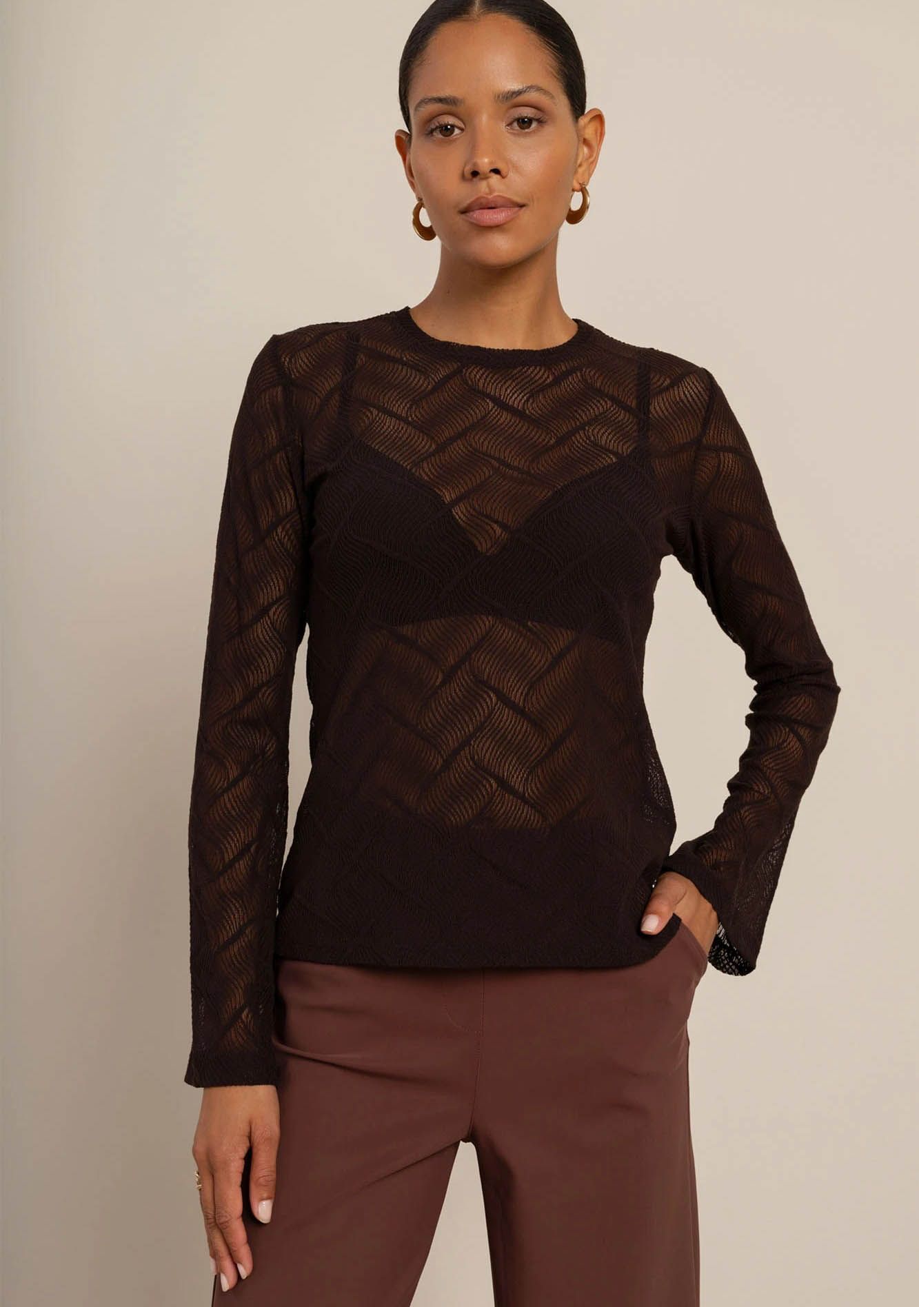 STUDIO ANNELOES - SHIRT - Bruin