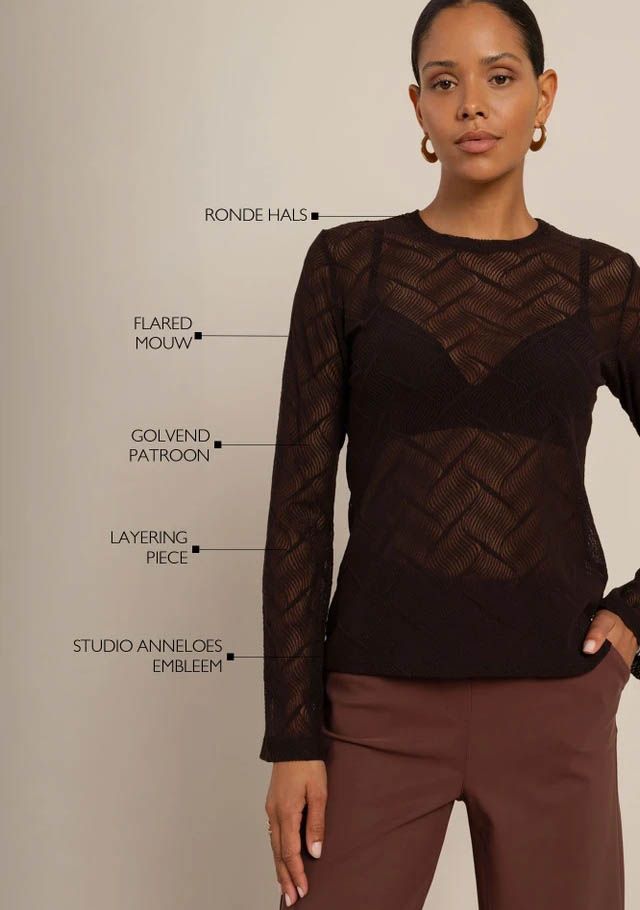STUDIO ANNELOES - SHIRT - Bruin