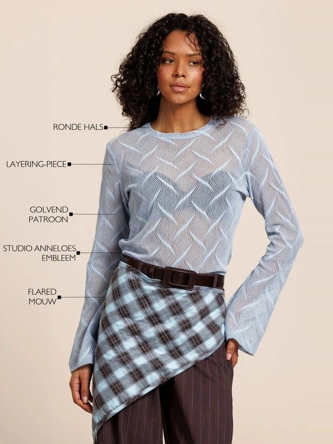 STUDIO ANNELOES - SHIRT - Blauw