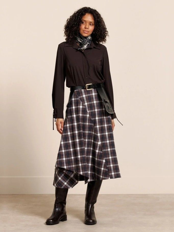 STUDIO ANNELOES - BLOUSE - Bruin