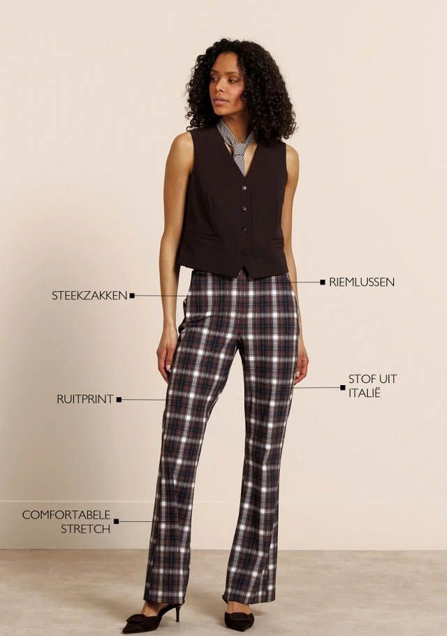 STUDIO ANNELOES - BROEK - Bruin