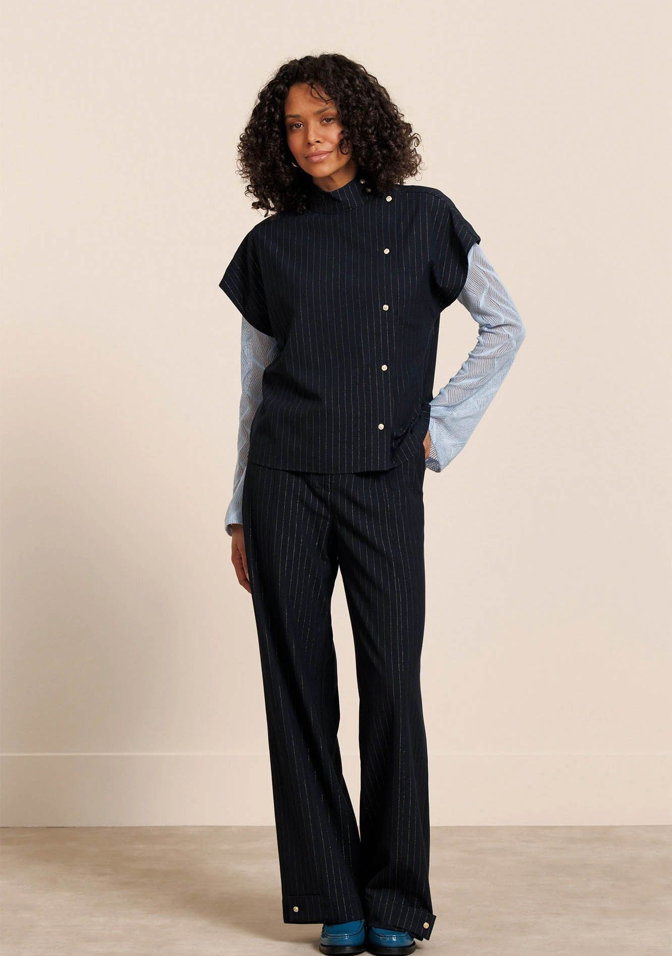 STUDIO ANNELOES - BROEK - Blauw