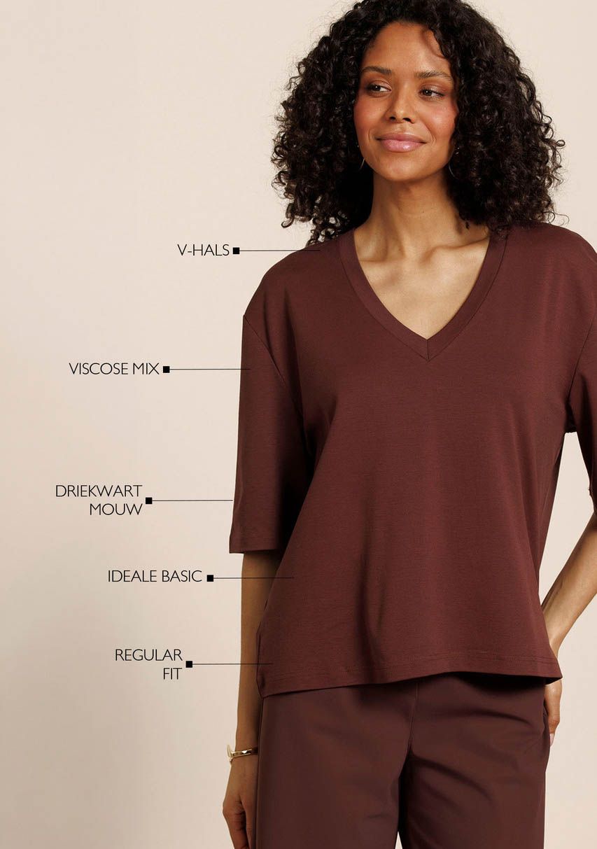STUDIO ANNELOES - SHIRT - Bruin
