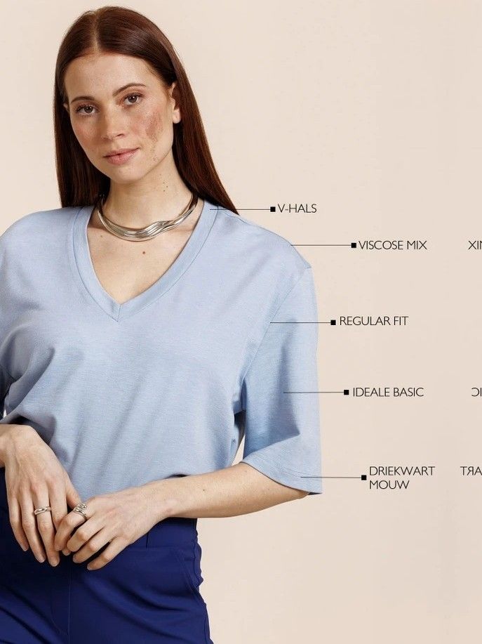 STUDIO ANNELOES - SHIRT - Blauw