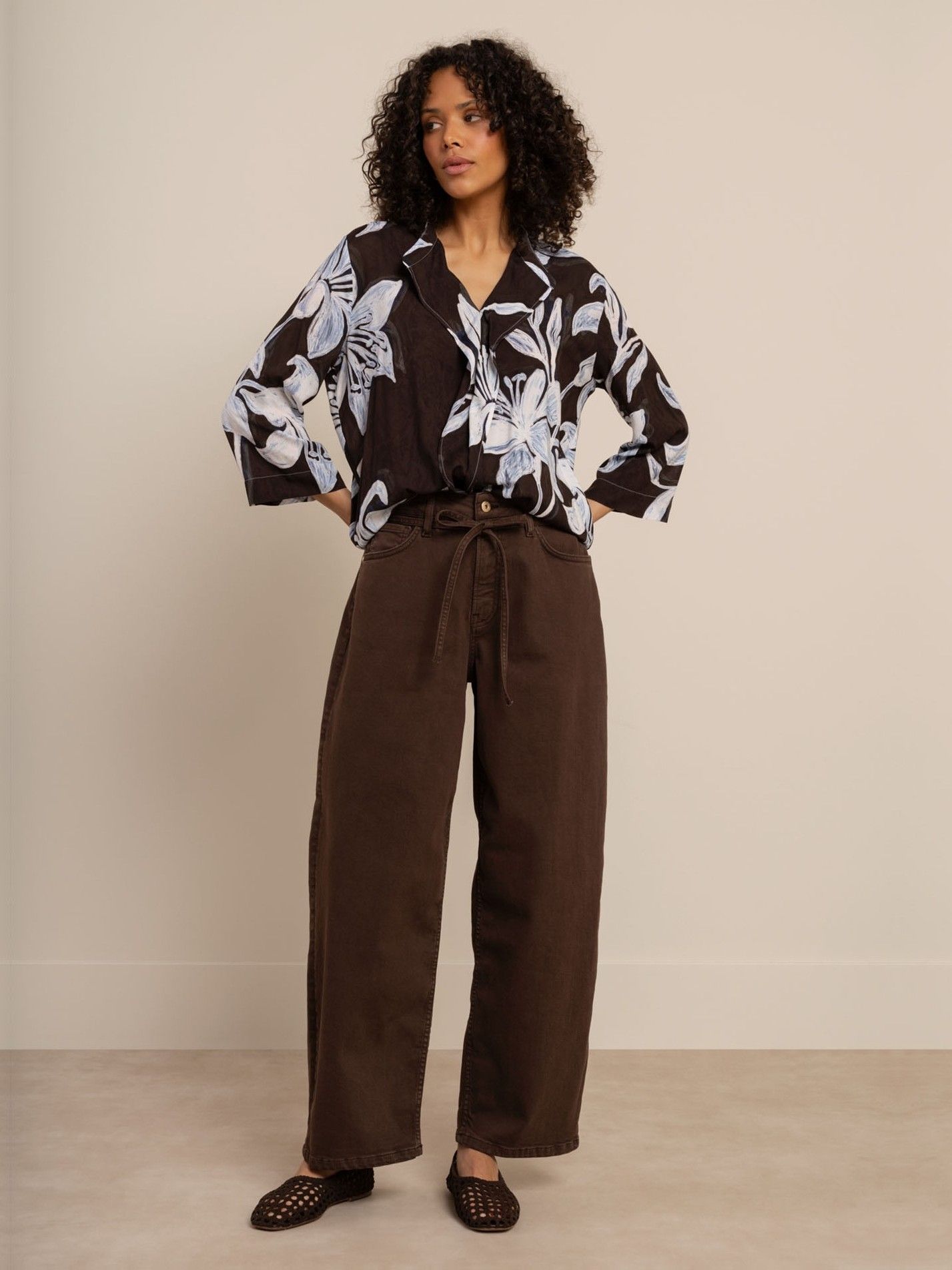 STUDIO ANNELOES - JEANS - Bruin