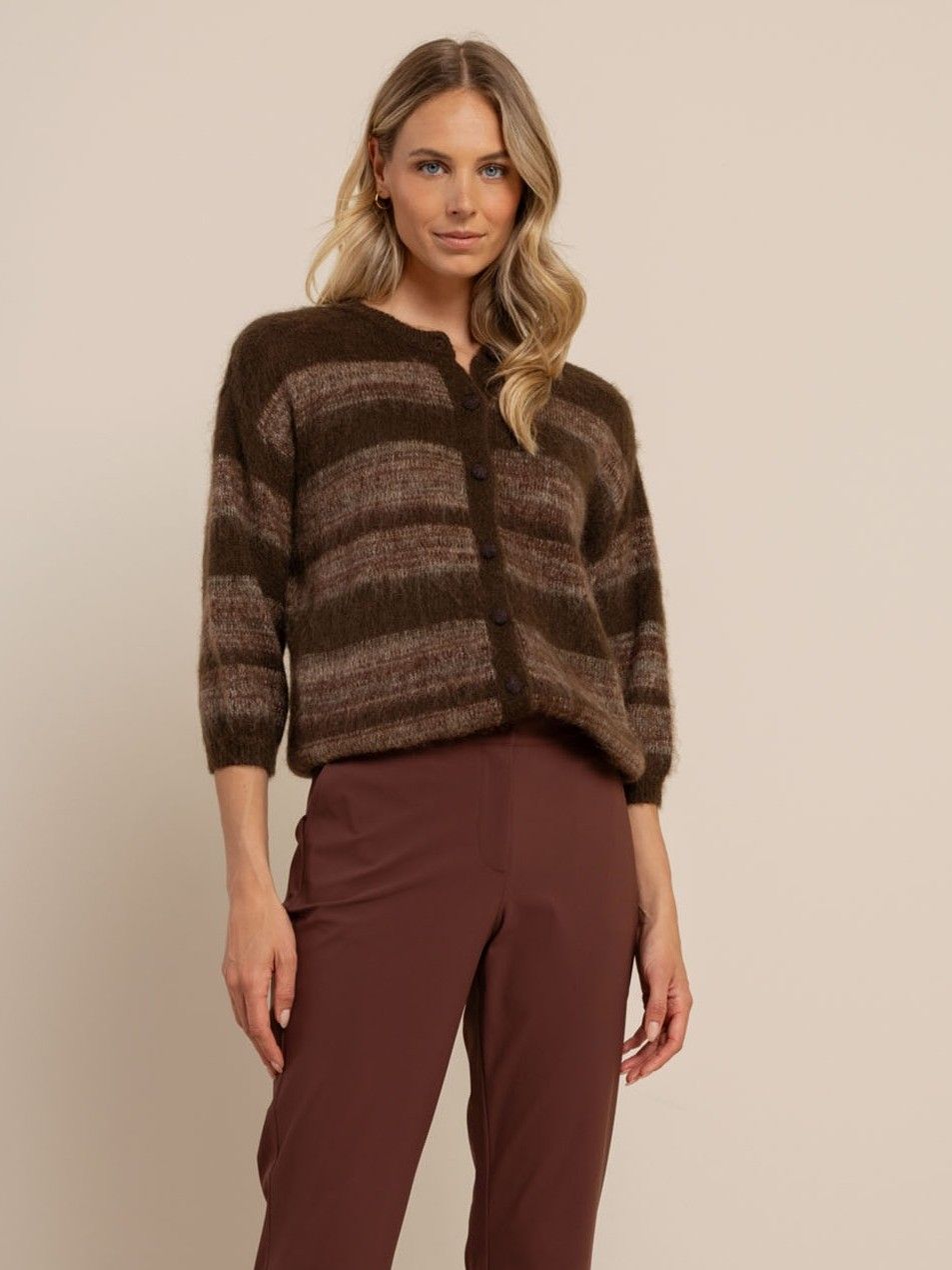 STUDIO ANNELOES - VEST - Bruin
