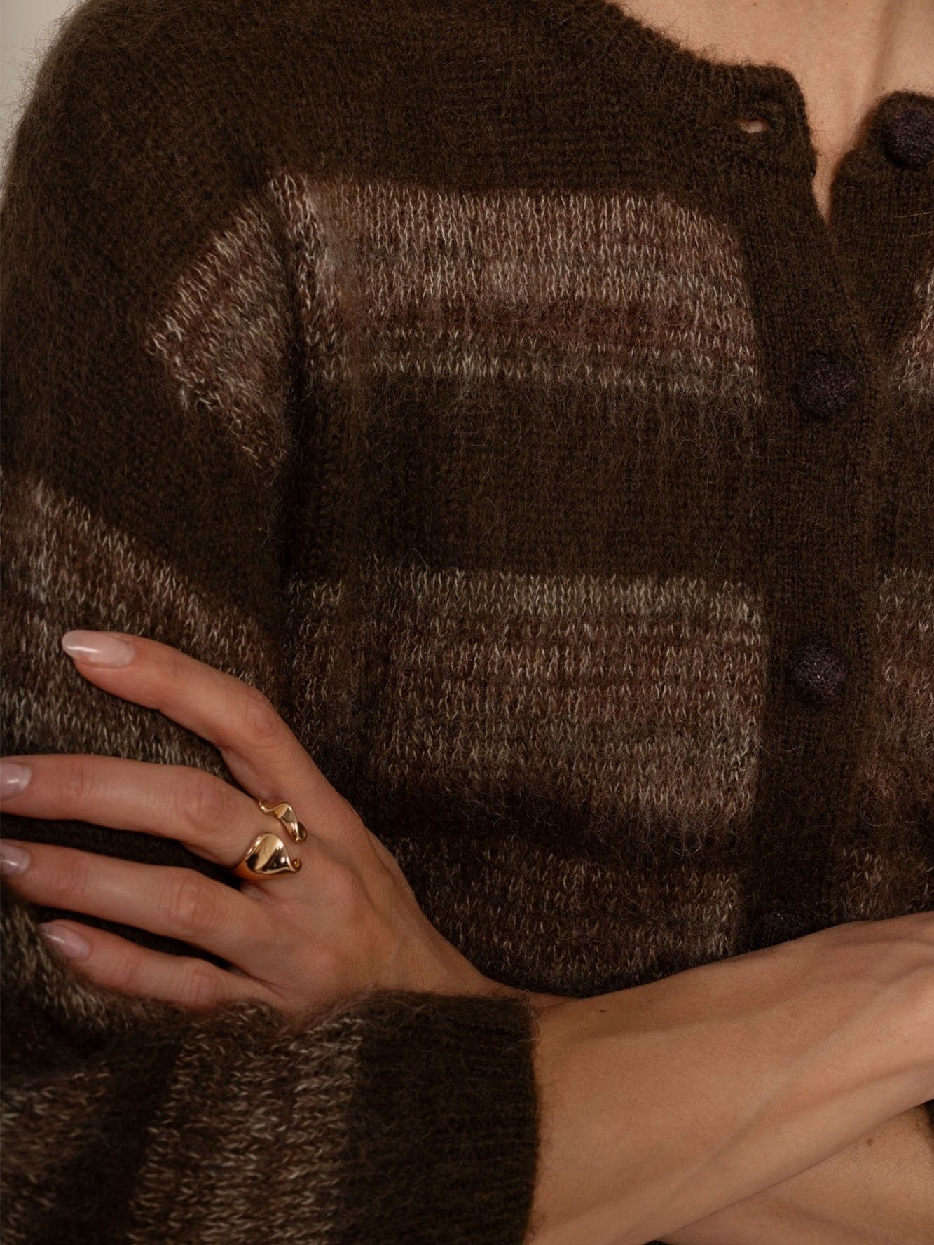 STUDIO ANNELOES - VEST - Bruin