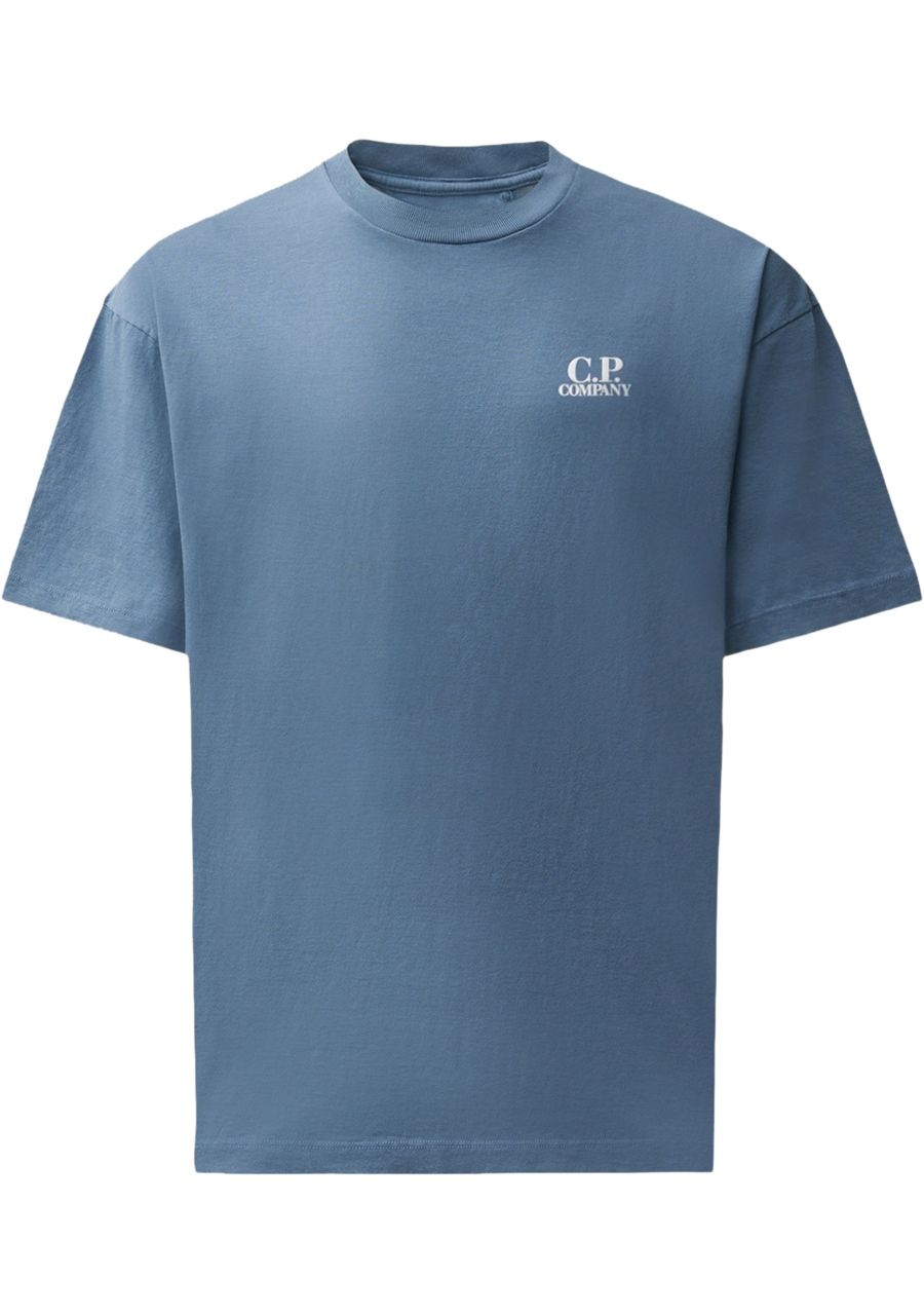 C.P. COMPANY - TSHIRT - Blauw