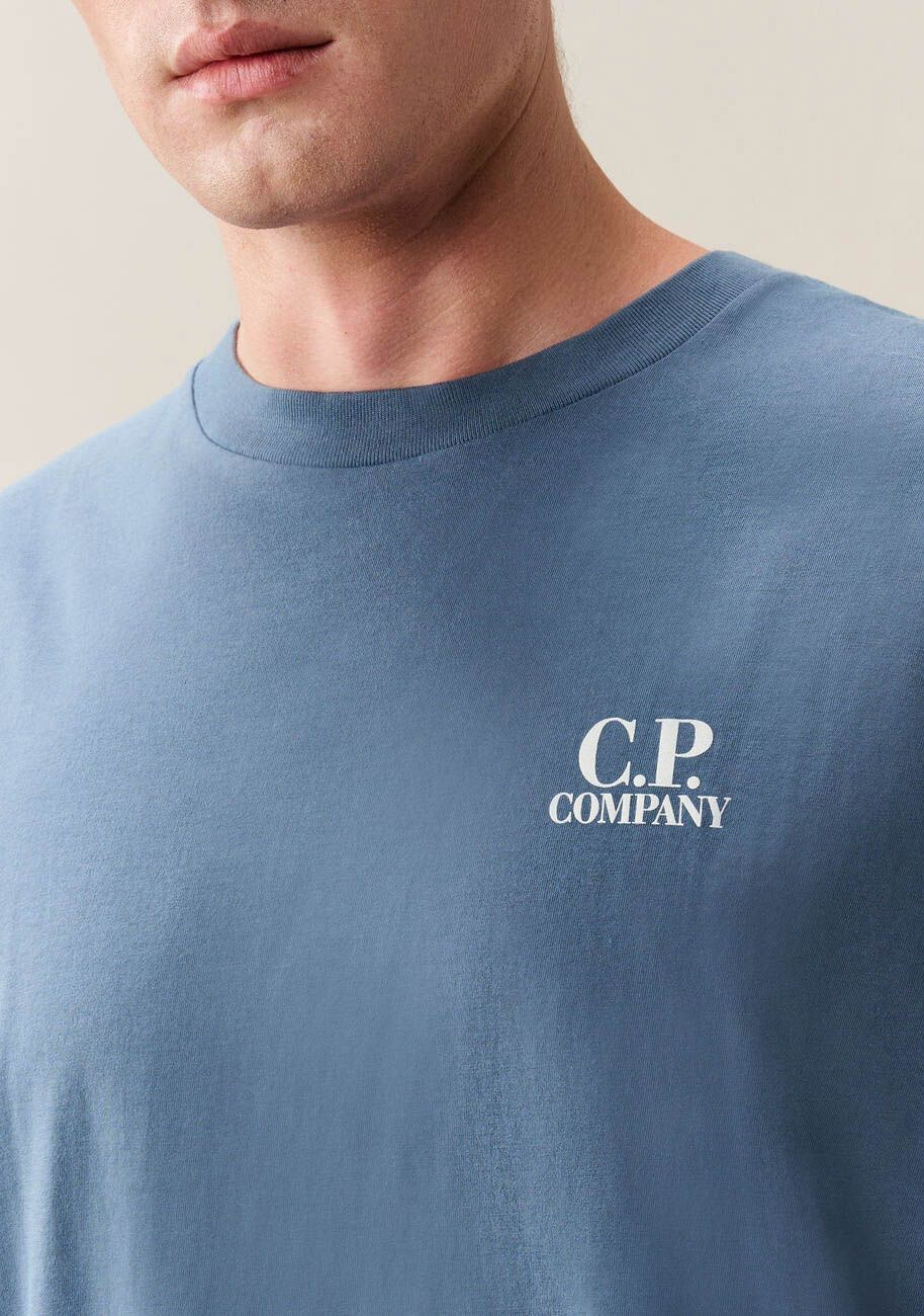 C.P. COMPANY - TSHIRT - Blauw