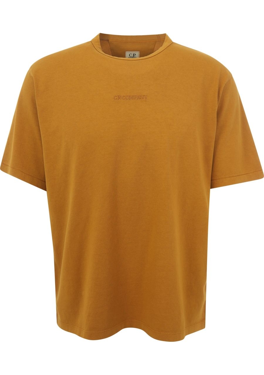 C.P. COMPANY - TSHIRT - Geel