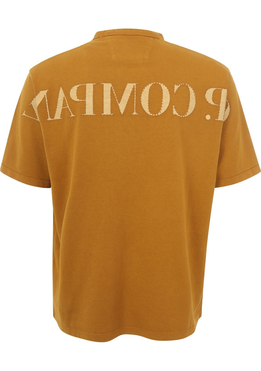 C.P. COMPANY - TSHIRT - Geel