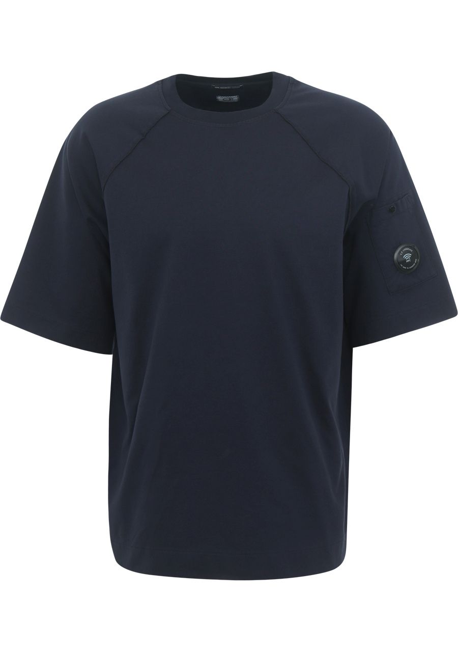 C.P. COMPANY - TSHIRT - Blauw