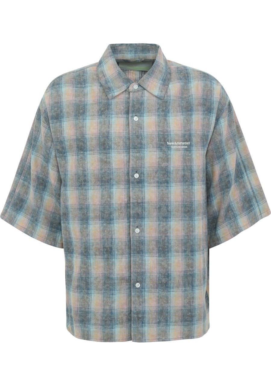 NEW AMSTERDAM SURF ASSOCIATION - OVERHEMD - Blauw