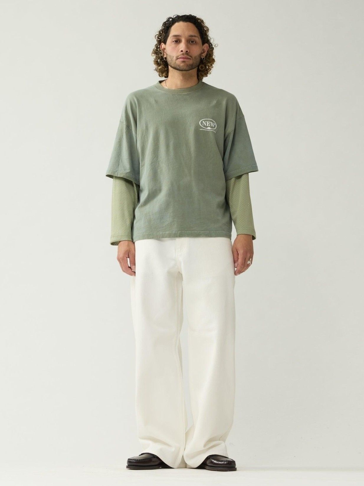 NEW AMSTERDAM SURF ASSOCIATION - TSHIRT - Groen