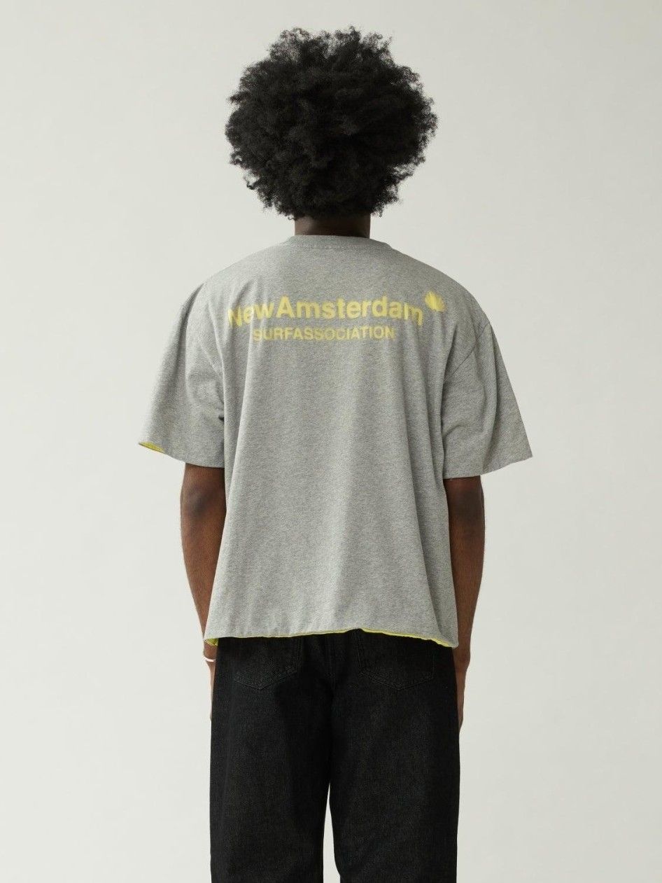 NEW AMSTERDAM SURF ASSOCIATION - TSHIRT - Grijs