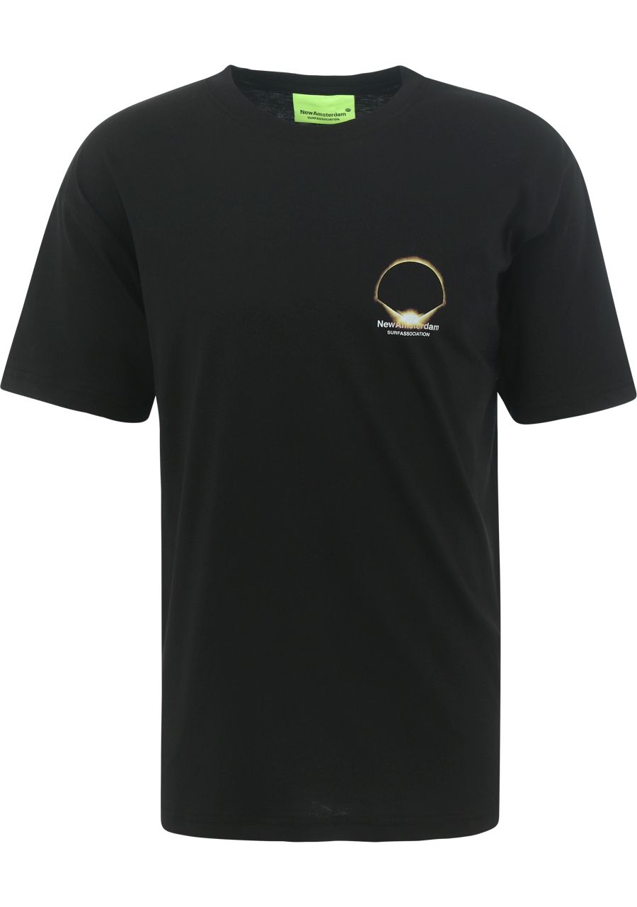 NEW AMSTERDAM SURF ASSOCIATION - TSHIRT - Zwart
