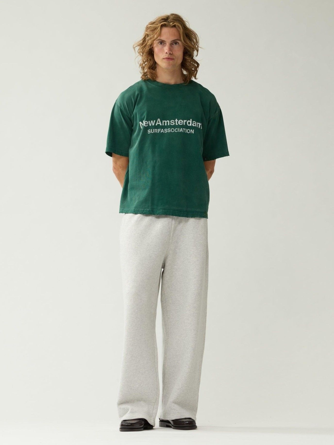 NEW AMSTERDAM SURF ASSOCIATION - TSHIRT - Groen