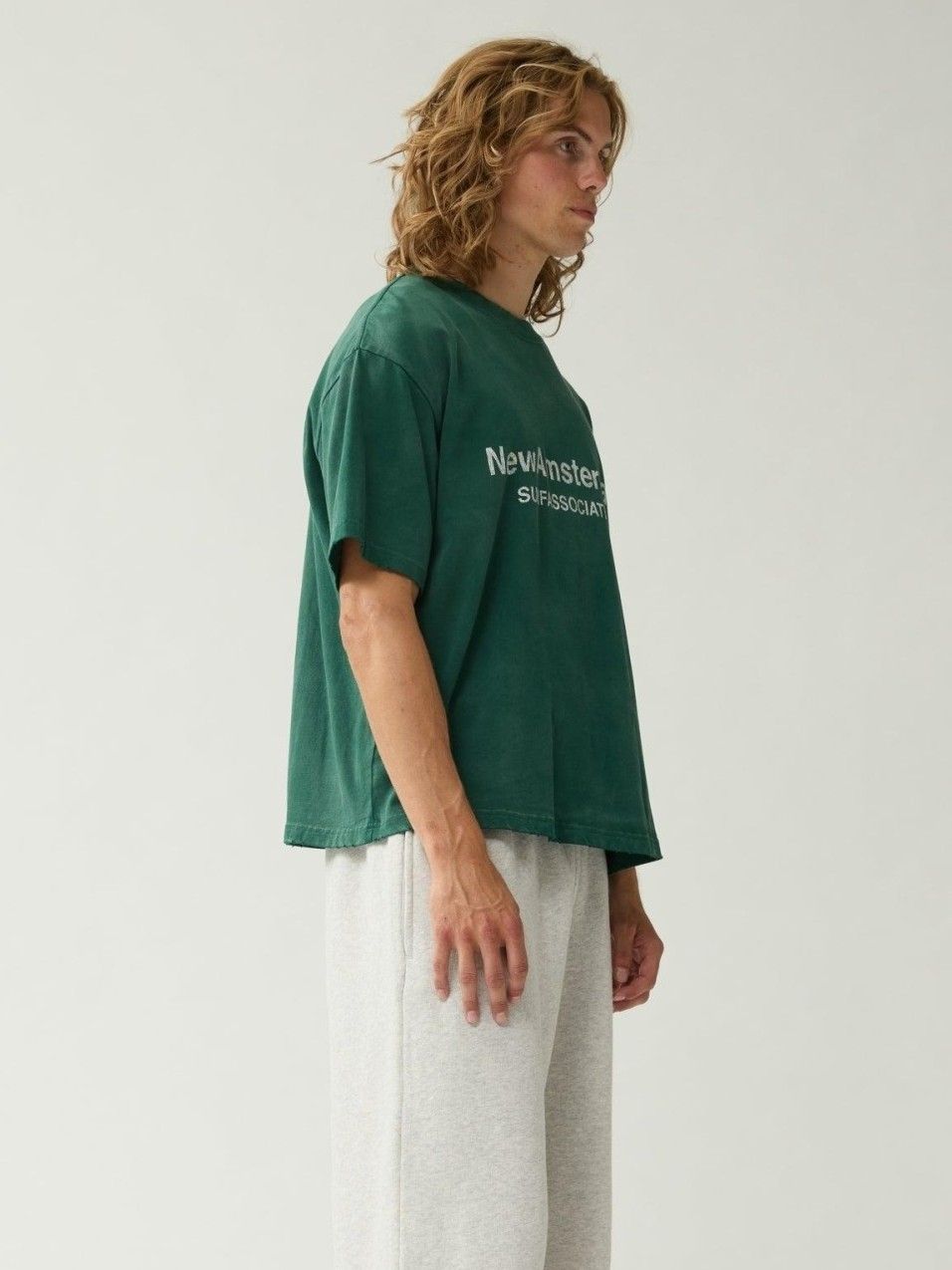 NEW AMSTERDAM SURF ASSOCIATION - TSHIRT - Groen
