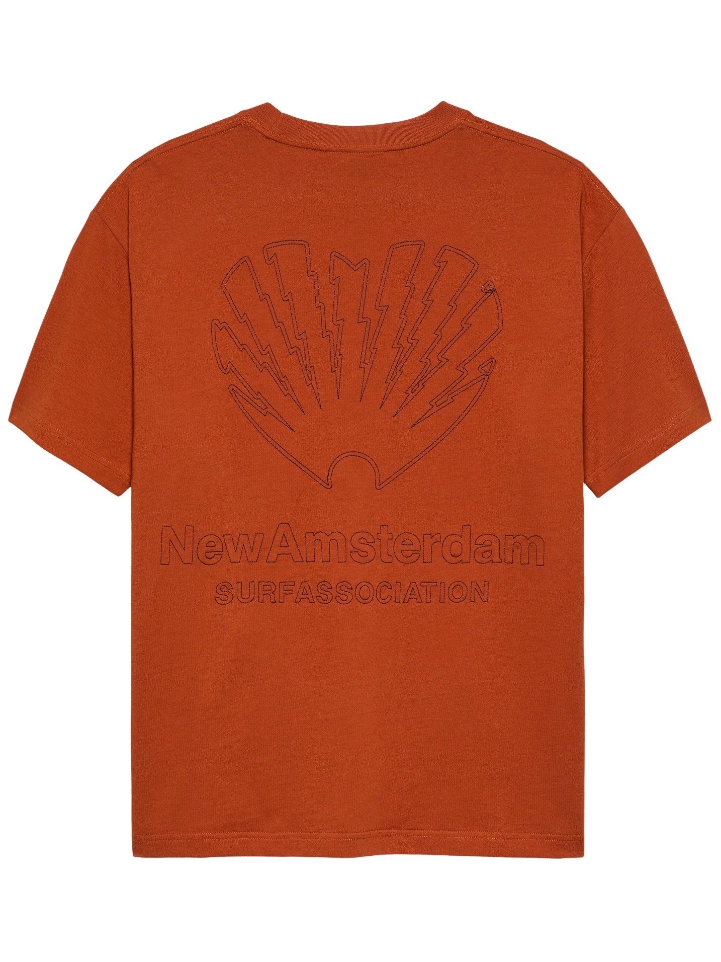 NEW AMSTERDAM SURF ASSOCIATION - TSHIRT - Oranje