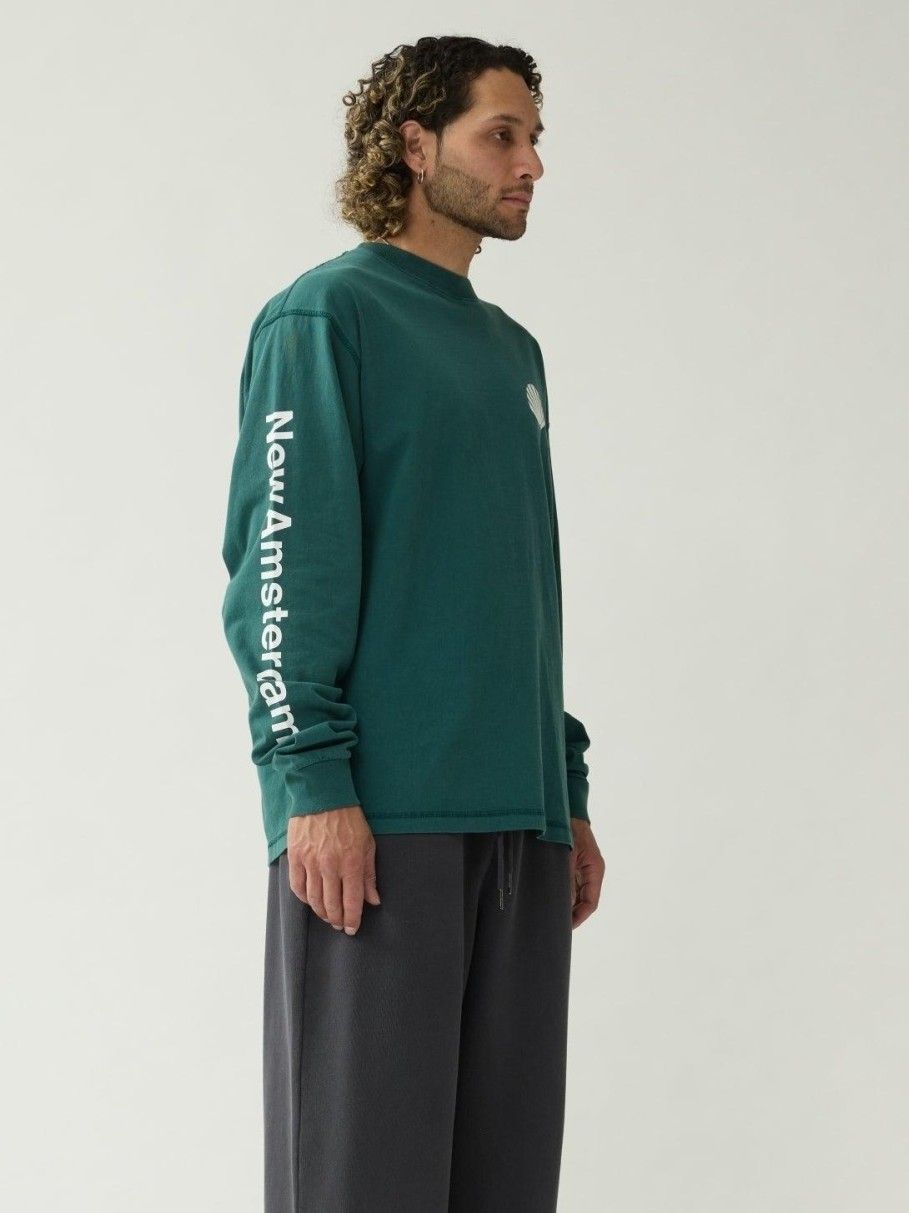NEW AMSTERDAM SURF ASSOCIATION - TSHIRT - Groen