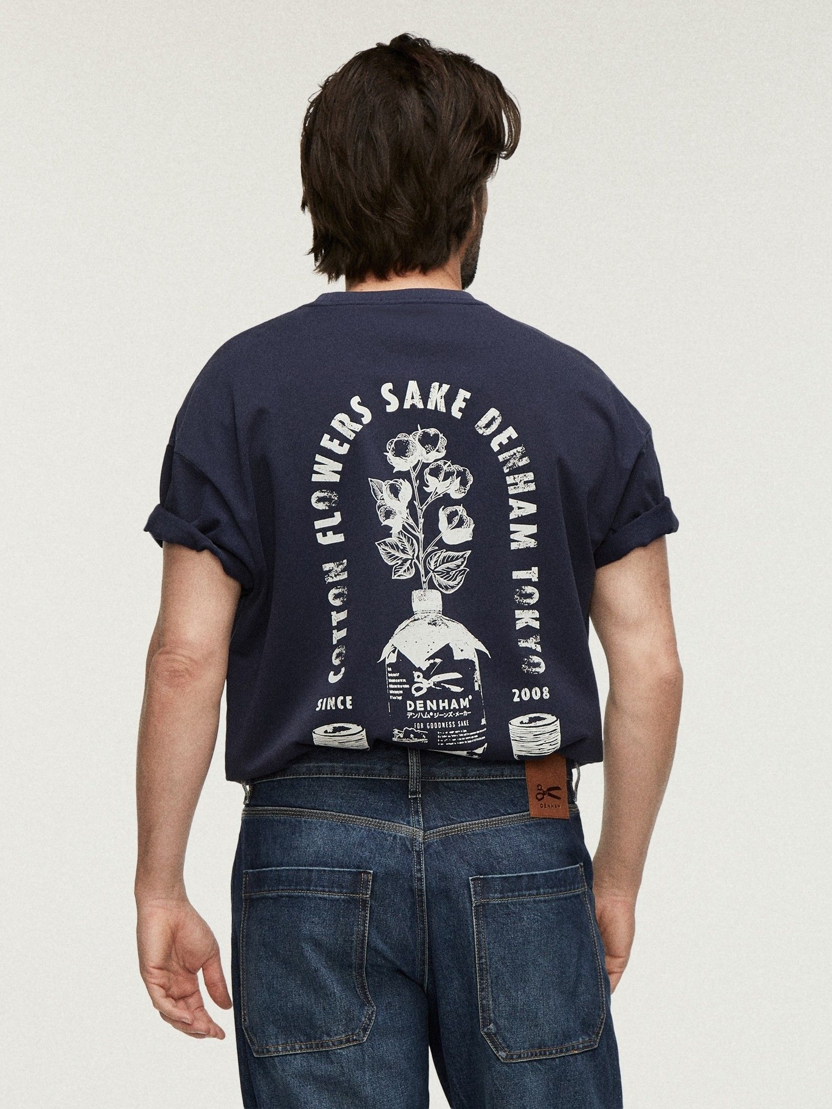 DENHAM - TSHIRT - Blauw