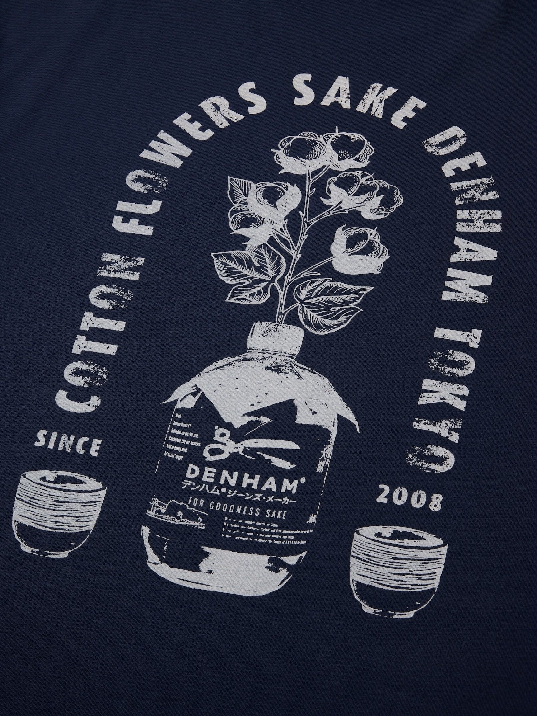 DENHAM - TSHIRT - Blauw