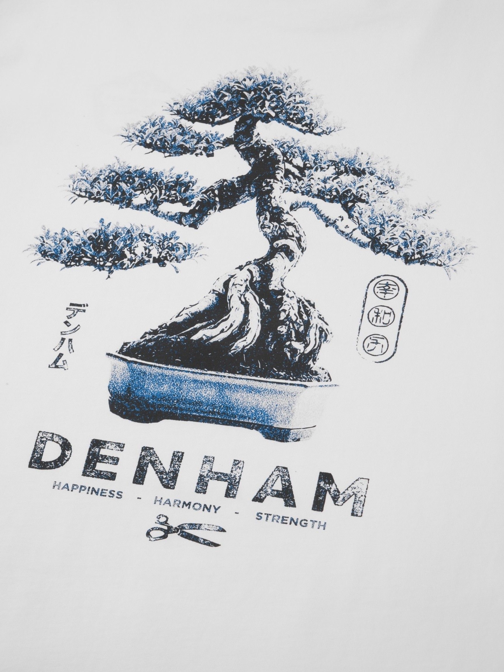 DENHAM - TSHIRT - Wit