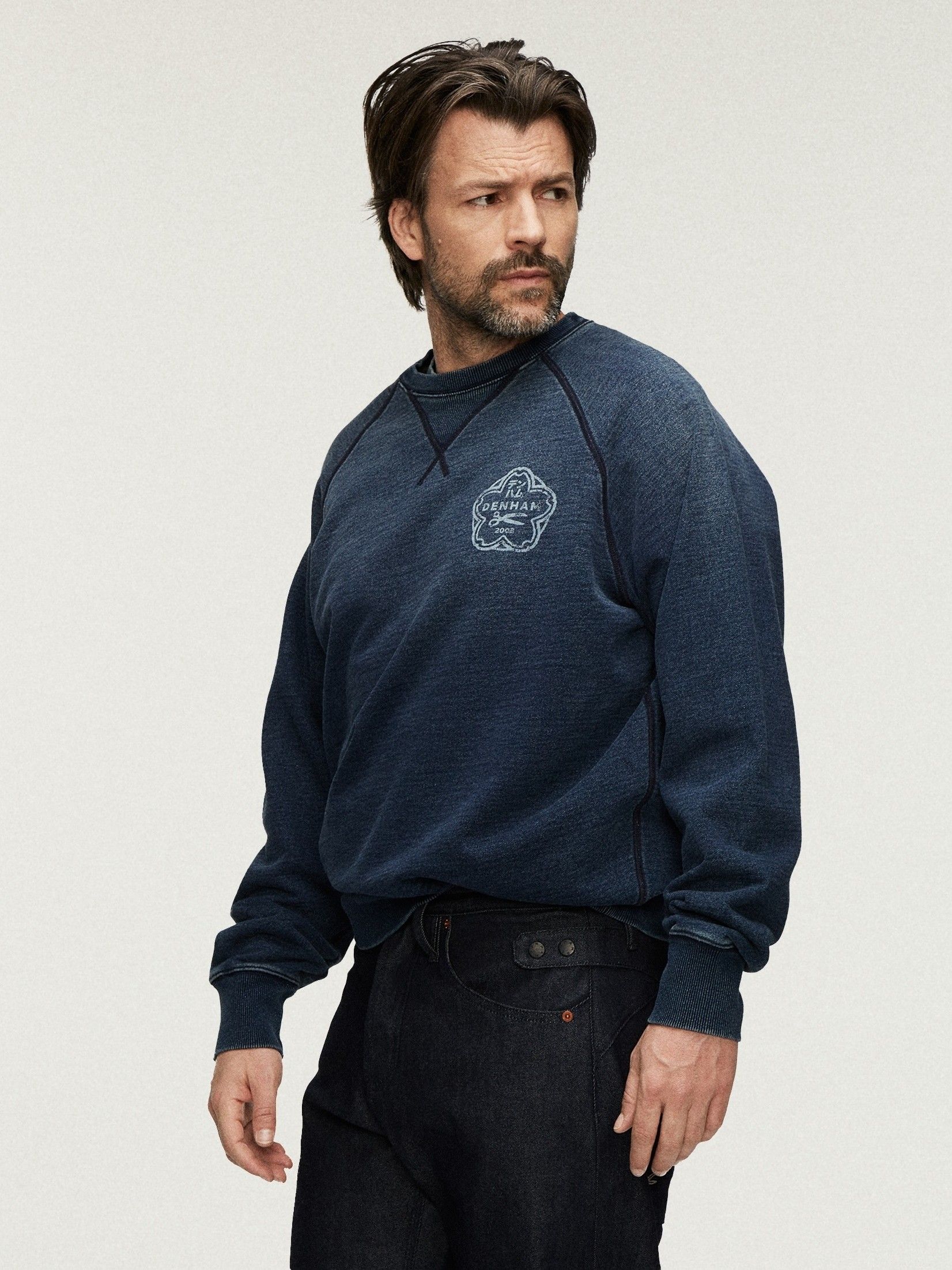 DENHAM - TSHIRT - Blauw
