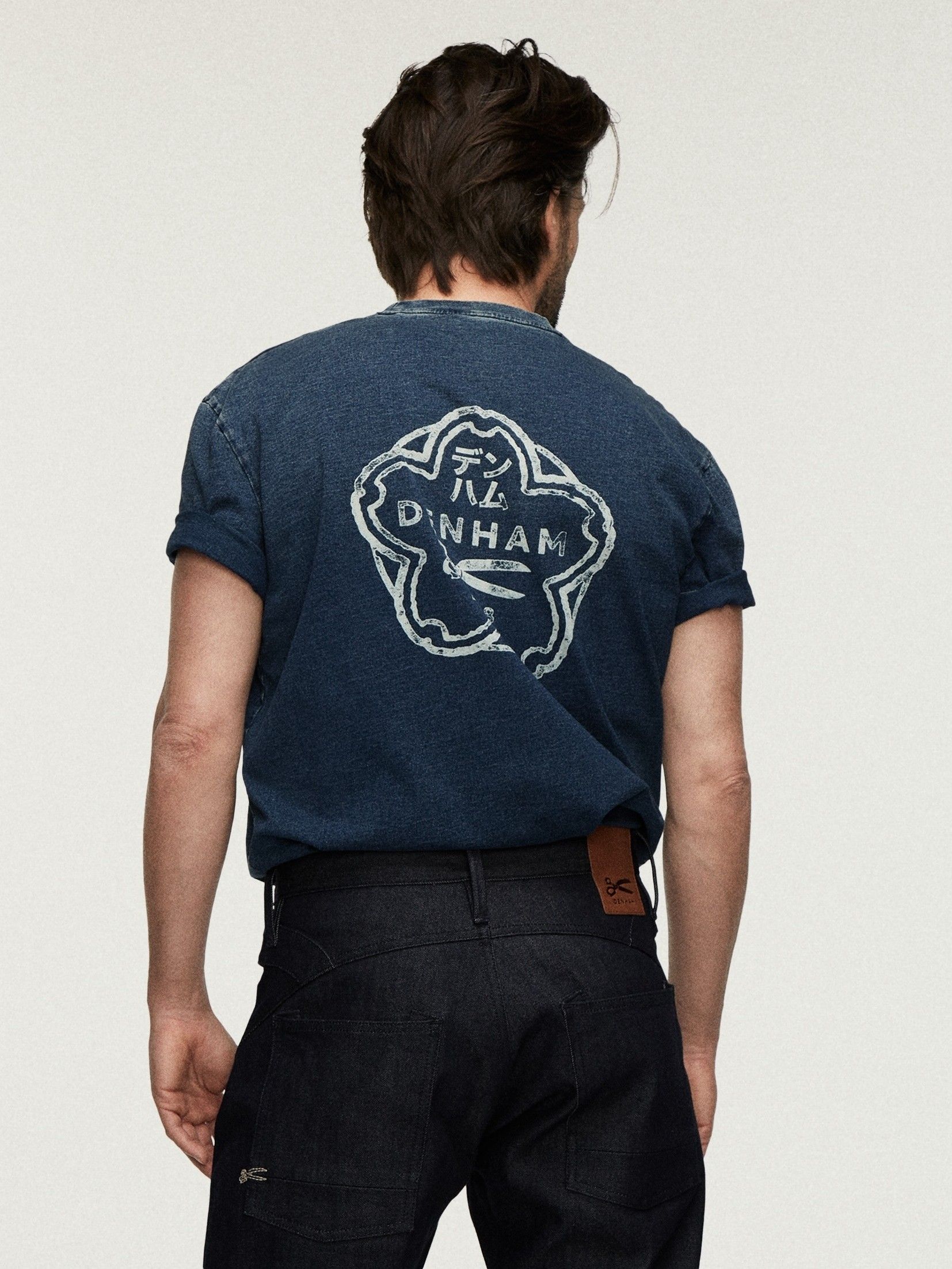 DENHAM - TSHIRT - Blauw