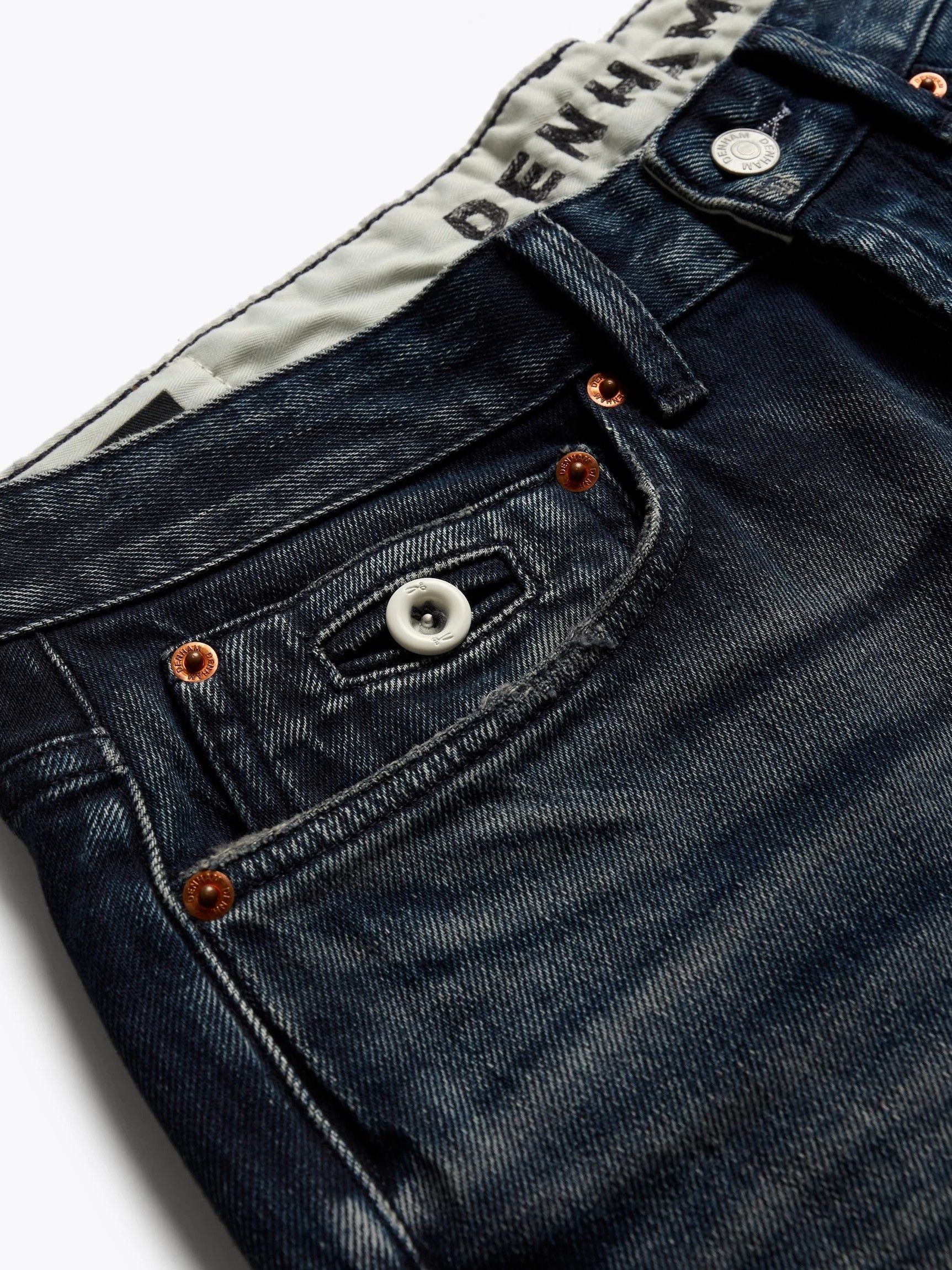 DENHAM - JEANS - Blauw