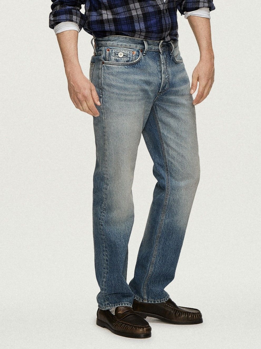 DENHAM - JEANS - Blauw