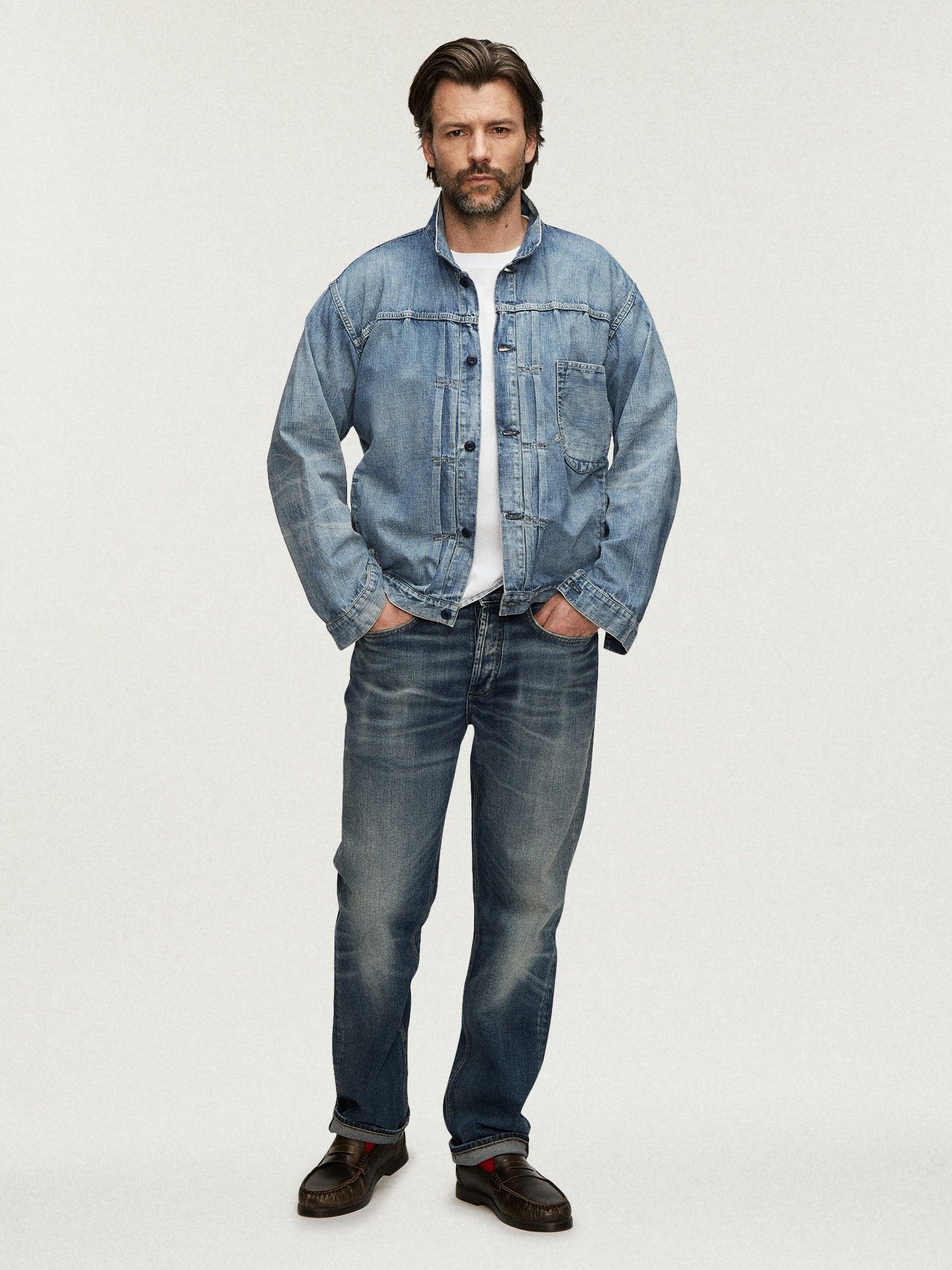 DENHAM - JEANS - Blauw