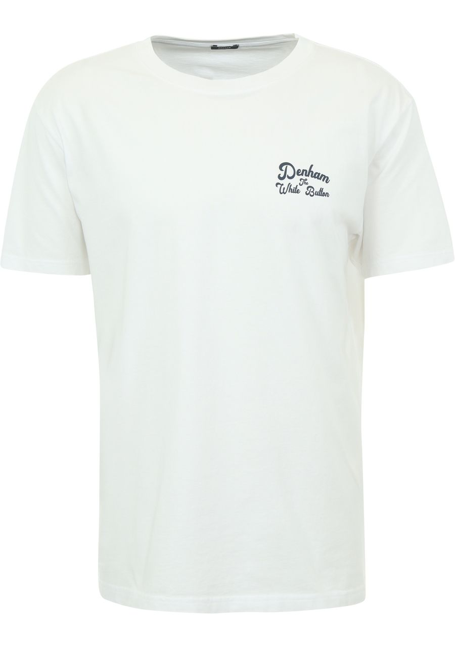 DENHAM - TSHIRT - Wit