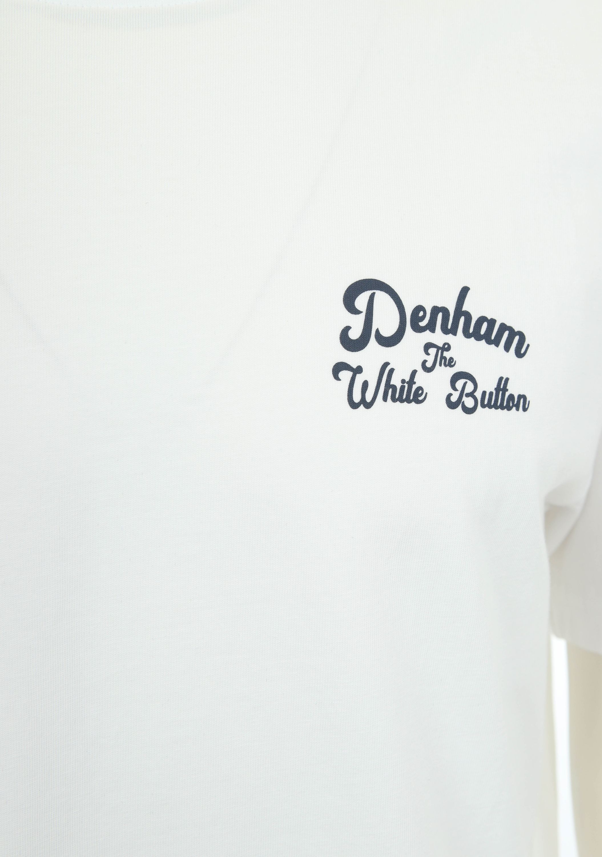 DENHAM - TSHIRT - Wit