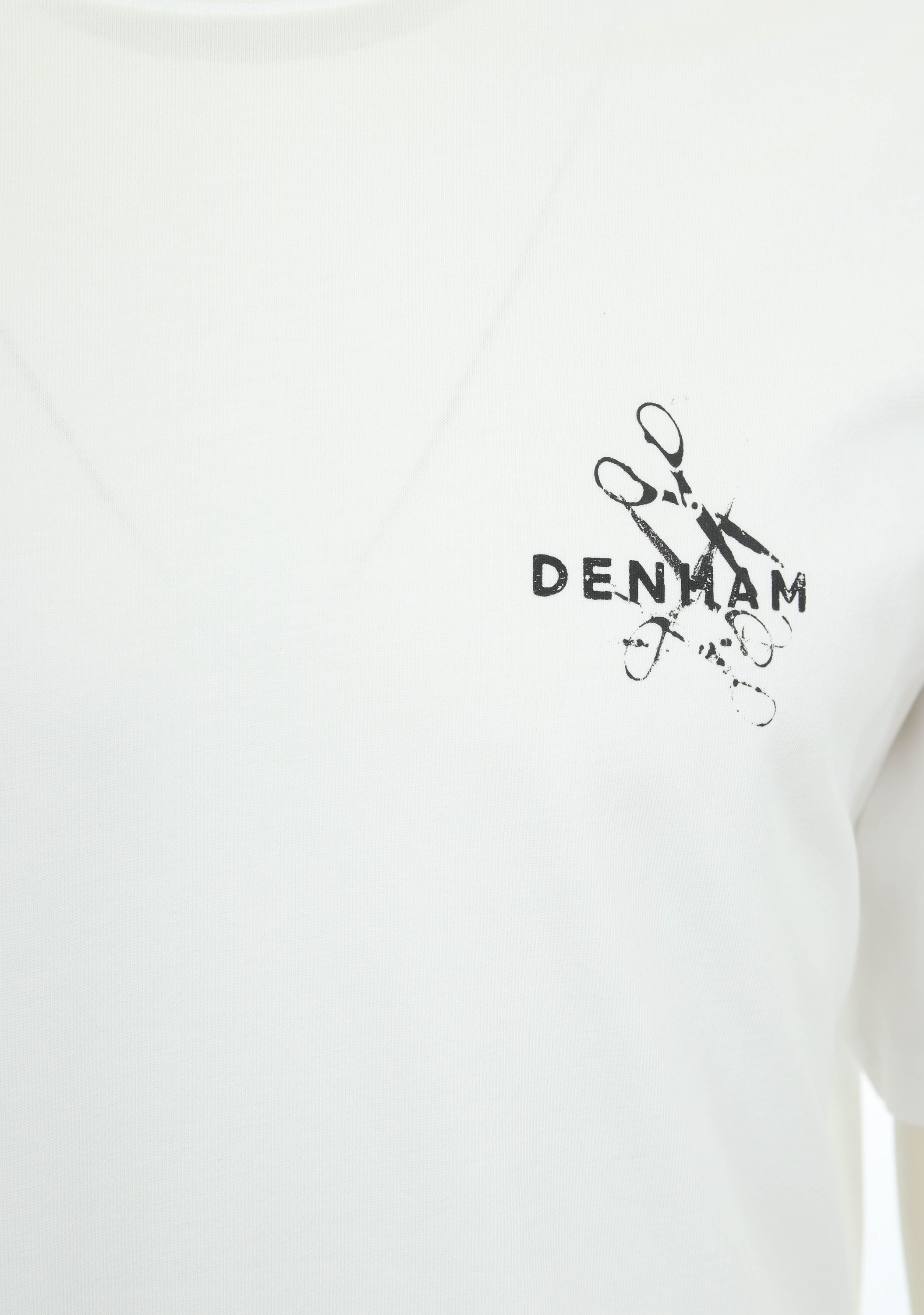 DENHAM - TSHIRT - Wit