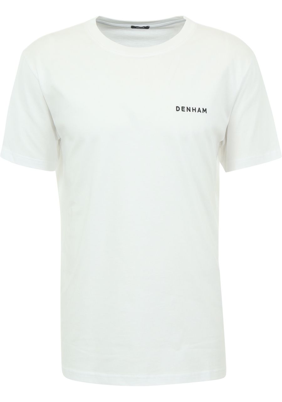 DENHAM - TSHIRT - Wit