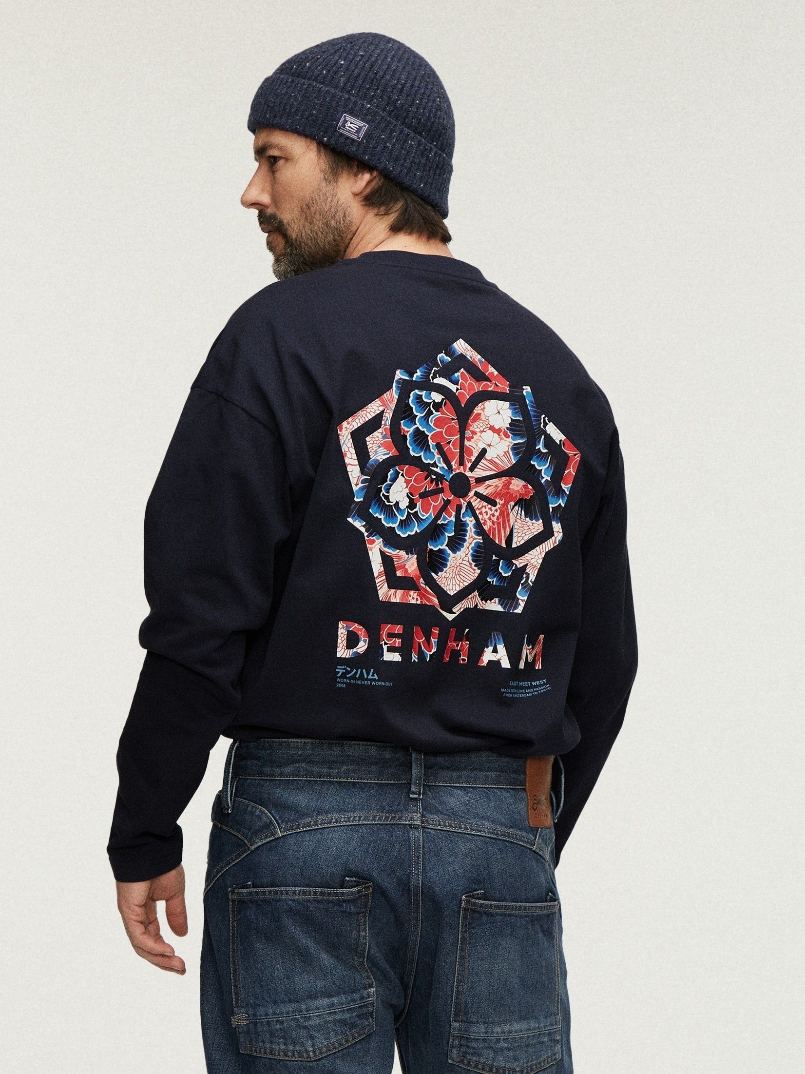 DENHAM - TSHIRT - Blauw