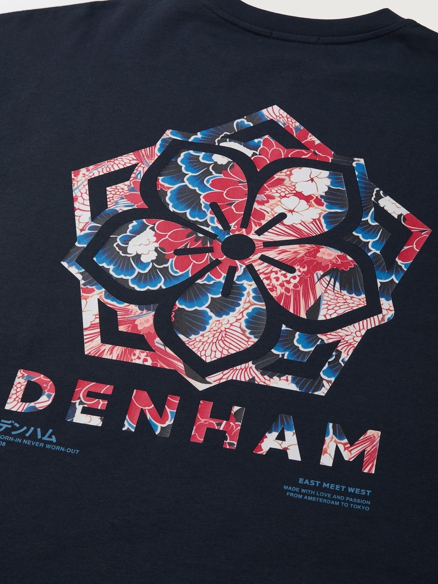 DENHAM - TSHIRT - Blauw