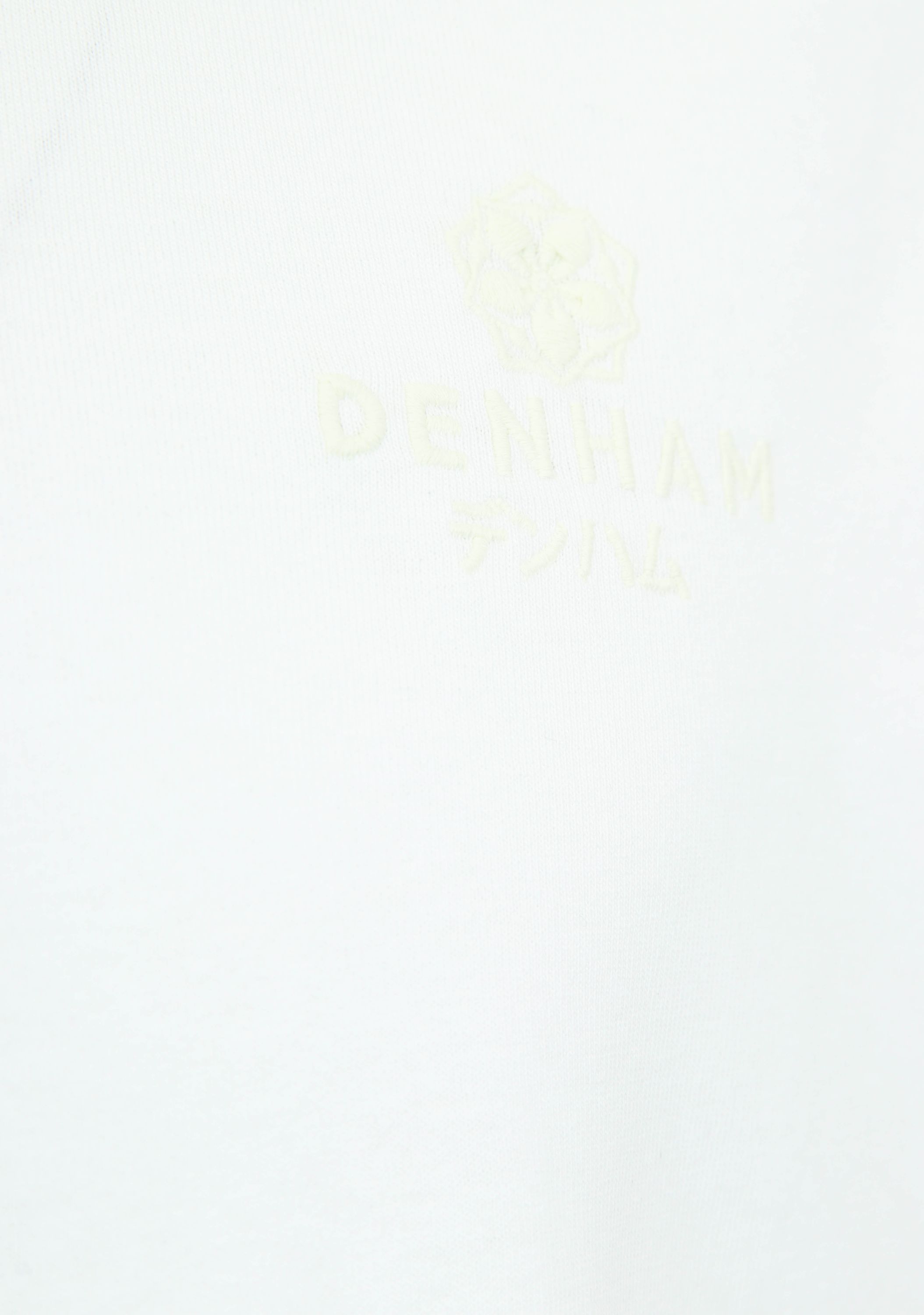 DENHAM - TSHIRT - Wit