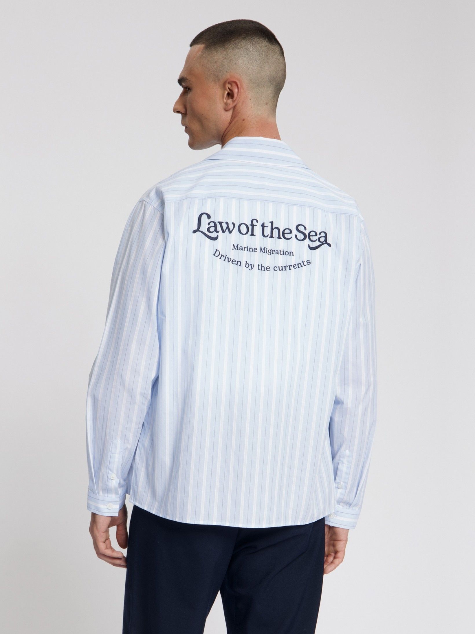 LAW OF THE SEA - OVERHEMD - Blauw