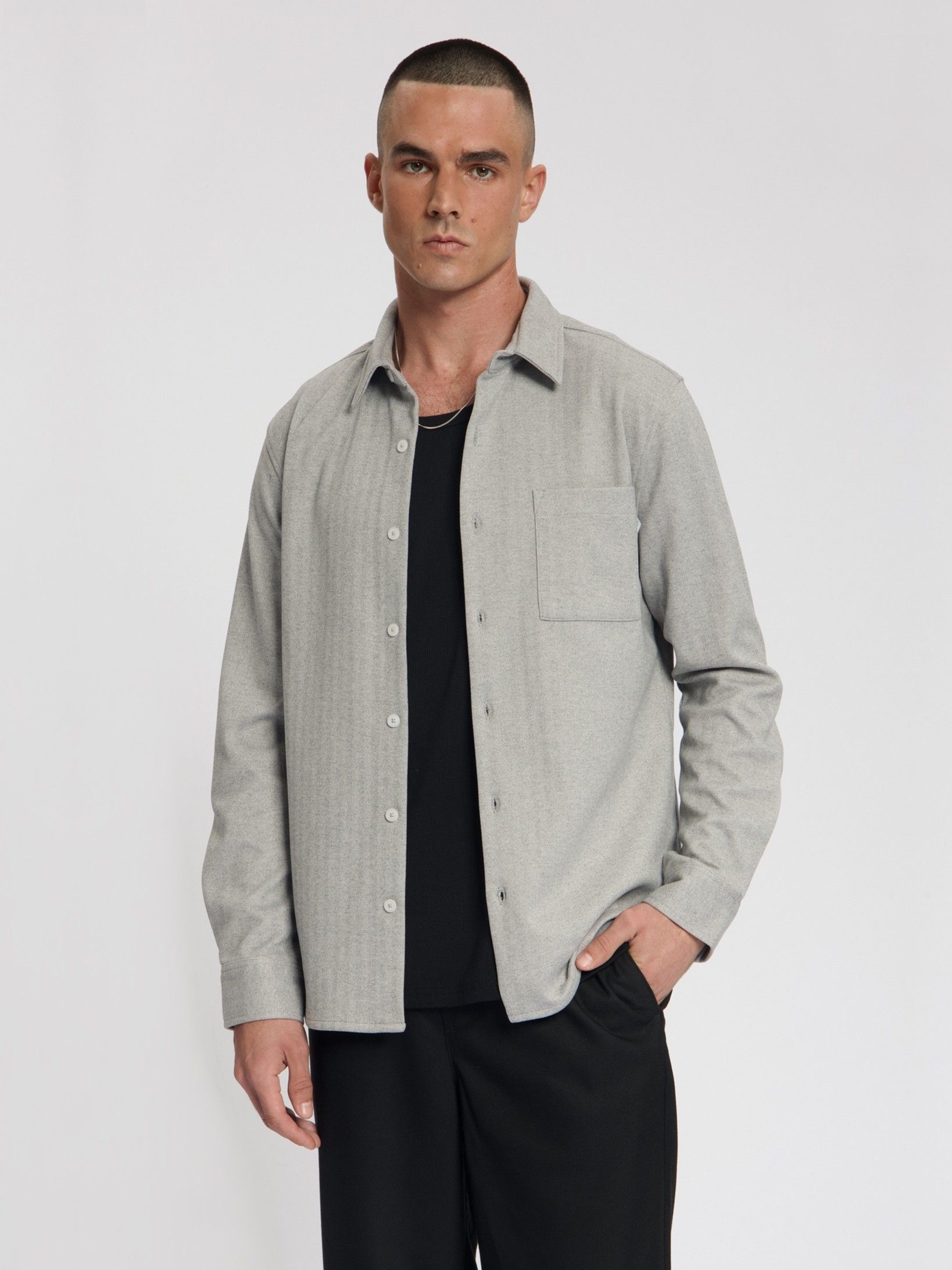 LAW OF THE SEA - OVERSHIRT - Grijs