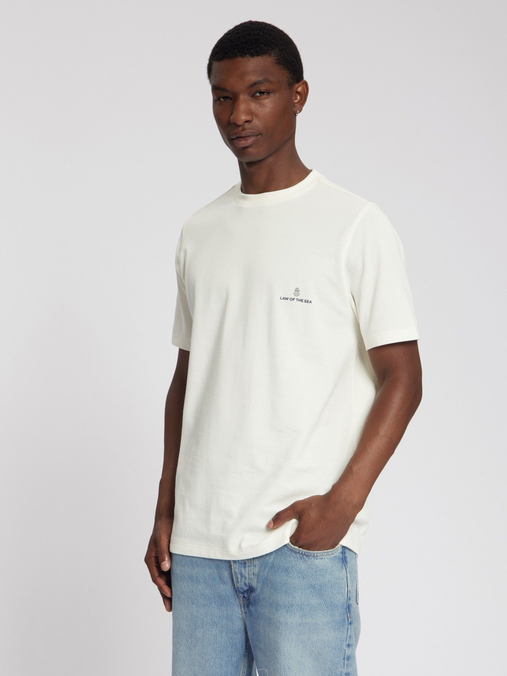 LAW OF THE SEA - TSHIRT - Wit