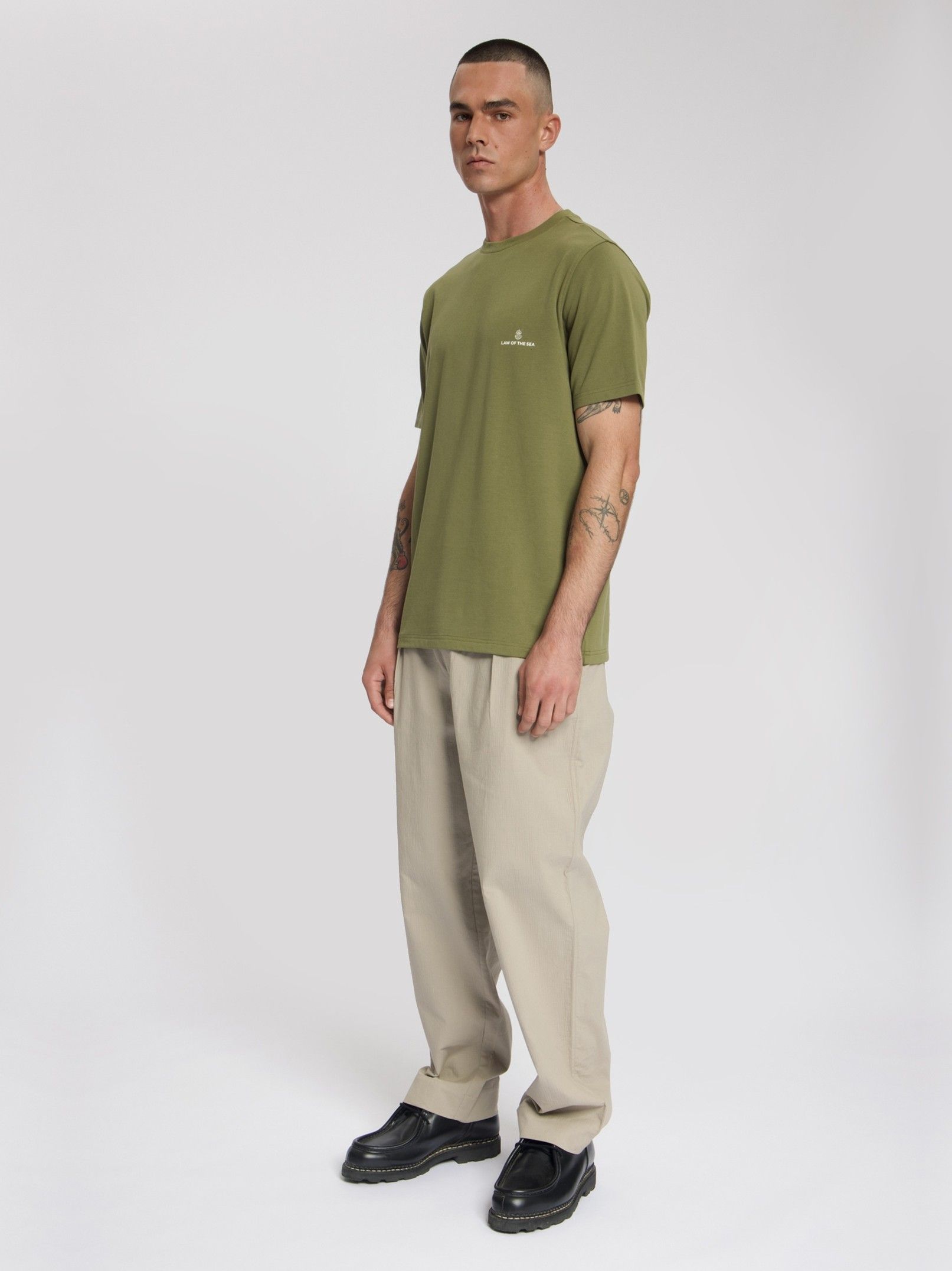 LAW OF THE SEA - TSHIRT - Groen